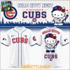 Chicago Cubs x Hello Kitty Night 2026 Happy Baseball Game Jersey