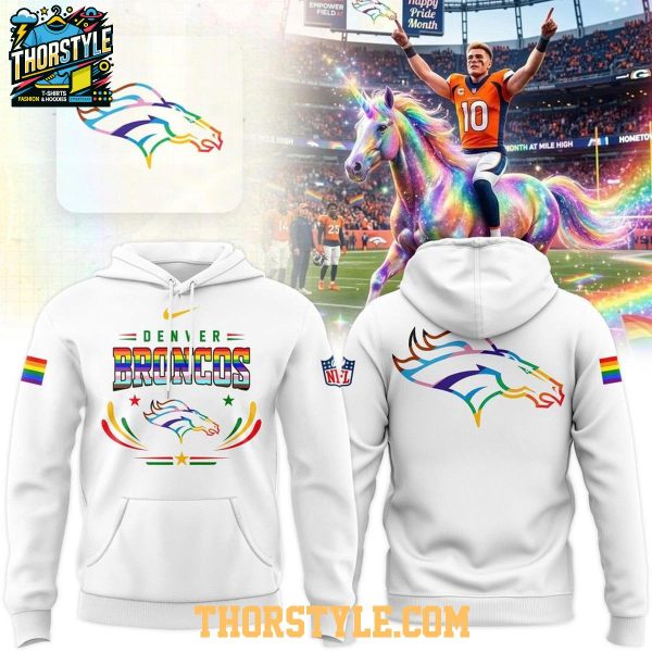 Denver Broncos Pride Month 2026 LGBT Love x NFL Game Hoodie T-Shirt