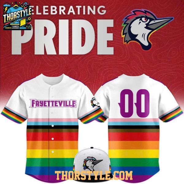 Fayetteville Woodpeckers 2026 Pride Night Minor Game Personalized Baseball Jersey