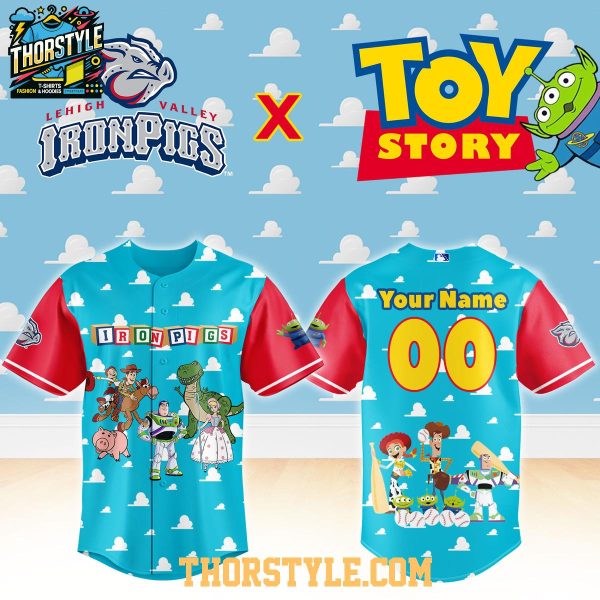 Lehigh Valley Pigs Toy Story MiLB Night 2026 Personalized Baseball Jersey