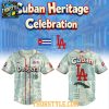 Los Angeles Dodgers x Cuba Heritage Night 2026 Celebration Baseball Jersey