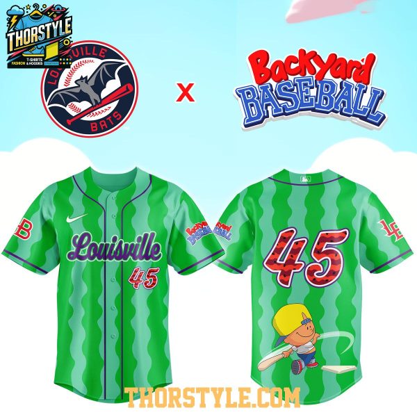 Louisville Bats x Backyard Baseball Night Celebration 2026 MiLB Jersey