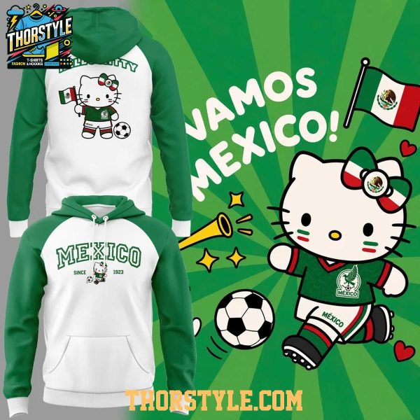 Mexico Soccer Since 1923 x Hello Kitty 2026 World Cup Hoodie T-Shirt