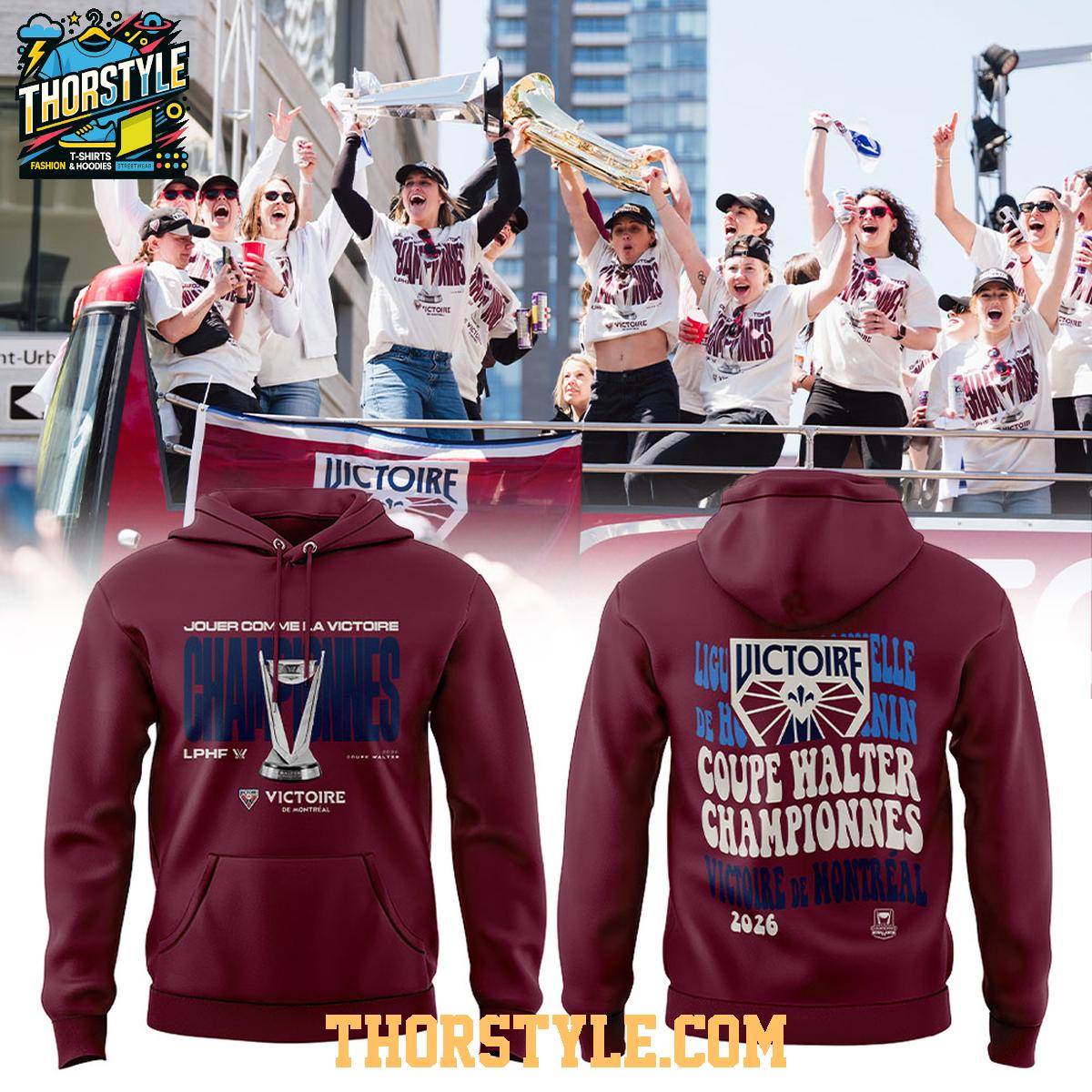 Montreal Victoire Stadium Essentials Big Cup 2026 Night Champs Hoodie T-Shirt Montreal Victoire Stadium Essentials Big Cup 2026 Night Champs Hoodie T-Shirt