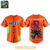 New York Mets Ghostbusters Night 2026 Personalized Baseball Jersey Orange