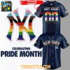 New York Yankees Pride Night 2026 Personalized Baseball Jersey Navy Version