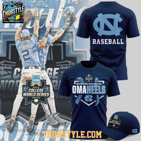 North Carolina Tar Heels 2026 College World Series OmaHeels Hoodie T-Shirt
