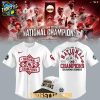 Oklahoma Sooners NCAA National Champions 2026 Boomer Sooner Baseball Jersey