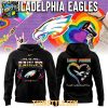 Philadelphia Eagles Pride Month 2026 LGBT Love x NFL Game Hoodie T Shirt