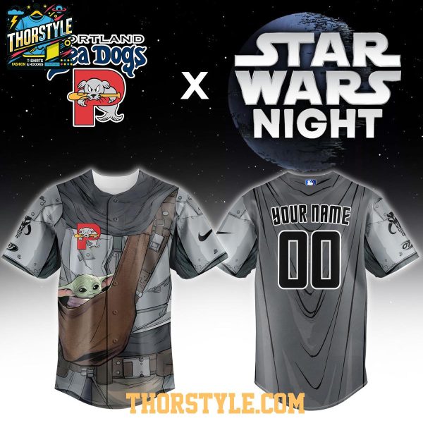 Portland Sea Dogs Star War Night 2026 MiLB Classic Personalized Jersey
