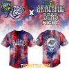 Reno Aces 2026 Grateful Dead Night Tie Dye Personalized Jersey MiLB