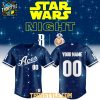 Reno Aces x Star Wars Night 2026 Personalized Baseball Jersey Navy
