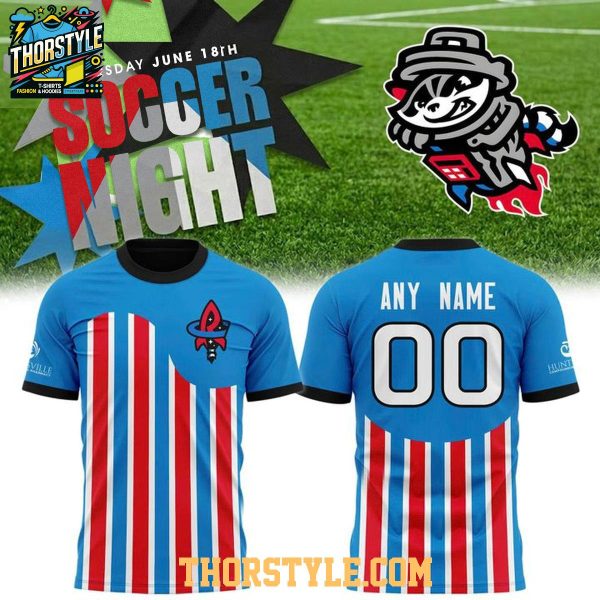 Rocket City Trash Pandas x Soccer Tribute Night 2026 Personalized Hoodie T-Shirt