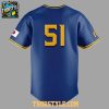 Seattle Mariners 2026 Japanese History Day Personalized Baseball Jersey Blue