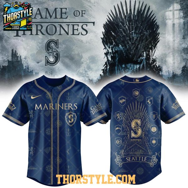 Seattle Seattle x Game Of Thrones Night 2026 Personalized Baseball Jersey
