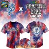 Scranton Wilkes Barre RailRiders 2026 Grateful Dead Night Tie Dye Personalized Jersey MiLB