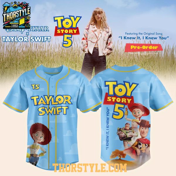 Taylor Swift X Toy Story 5 Theme Song I Knew It I Knew You 2026 Baseball Jersey