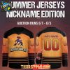 Tucson Roadrunners x Summer Nickname Night 2026 Personalized Hockey Jersey