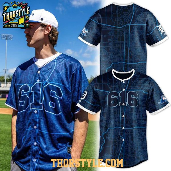 West Michigan Whitecaps 616 Night 2026 Personalized Baseball Jersey