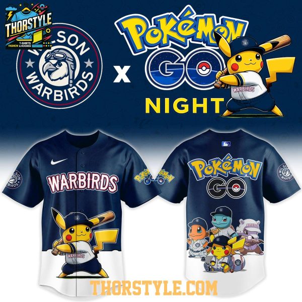 Wilson Warbirds x Pokemon GO Night 2026 MiLB Baseball Jersey
