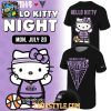 2026 Golden State Valkyries x Hello Kitty July Game Night Hoodie Shirts