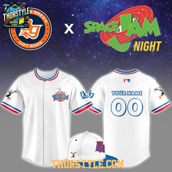 Bowling Green Hot Rods x Space Jam Night 2026 MiLB Personalized Jersey
