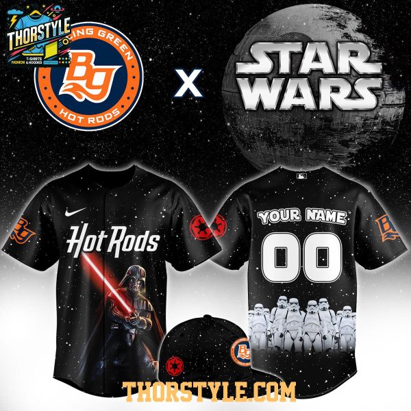 Bowling Green Hot Rods x Star Wars 2026 Dark Force MiLB Personalized Jersey