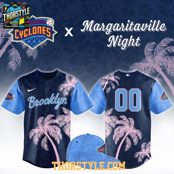Brooklyn Cyclones Margaritaville Night 2026 Custom MiLB Jersey Fan