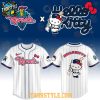 Cedar Rapids Kernels x Hello Kitty Classic Striped 2026 Night MiLB Game Jersey