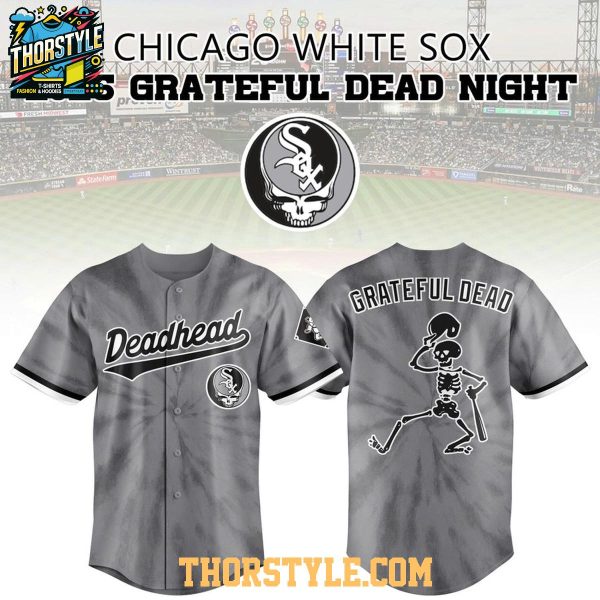 Chicago White Sox 2026 Grateful Dead x Deadhead Night Custom Jersey