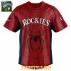 Colorado Rockies x Spider Man Brand New Day 2026 Theme Game Jersey