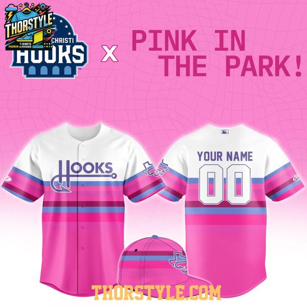 Corpus Christi Hooks Pink In The Park 2026 Game Night Baseball Jersey
