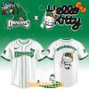 Columbia Fireflies x Hello Kitty Classic Striped 2026 Night MiLB Game Jersey