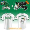 Dayton Dragons x Hello Kitty Classic Striped 2026 Night MiLB Game Jersey