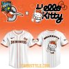 Delmarva Shorebirds x Hello Kitty Classic Striped 2026 Night MiLB Game Jersey