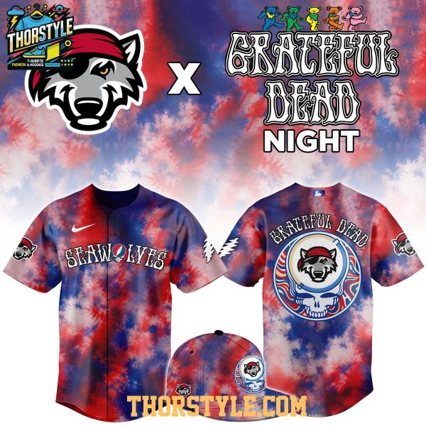 Erie SeaWolves Grateful Dead Game 2026 Night Custom Baseball Jersey