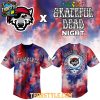 Erie SeaWolves Grateful Dead Game 2026 Night Custom Baseball Jersey