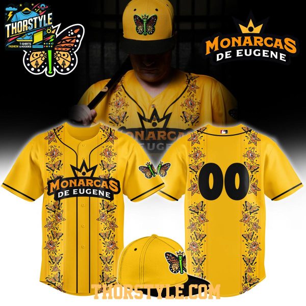 Eugene Emeralds x Monarcas de Eugene 2026 Night Personalized Jersey