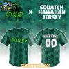 Eugene Emeralds x Squatch Hawaiian Night 2026 Custom MiLB Baseball Jersey