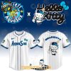 Fayetteville Woodpeckers x Hello Kitty Classic Striped 2026 Night MiLB Game Jersey