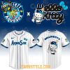 Everett AquaSox x Hello Kitty Classic Striped 2026 Night MiLB Game Jersey