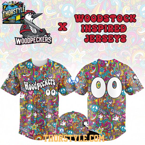 Fayetteville Woodpeckers Woodstock 2026 Inspired Custom Jersey MiLB