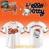 Frederick Keys x Hello Kitty Classic Striped 2026 Night MiLB Game Jersey