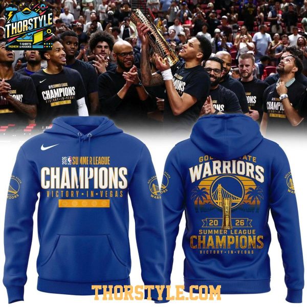 Golden State Warriors 2026 NBA Summer League Champions Hoodie Shirts