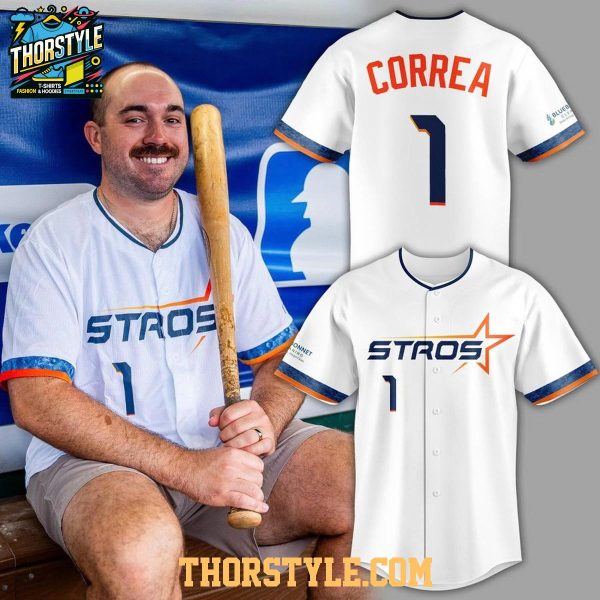 Houston Astros x Carlos Correa 2026 City Connect Night Baseball Jersey