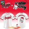 Lake County Captains x Hello Kitty Classic Striped 2026 Night MiLB Game Jersey