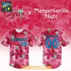 Lansing Lugnuts Margaritaville Night 2026 Personalized Baseball Jersey Pink
