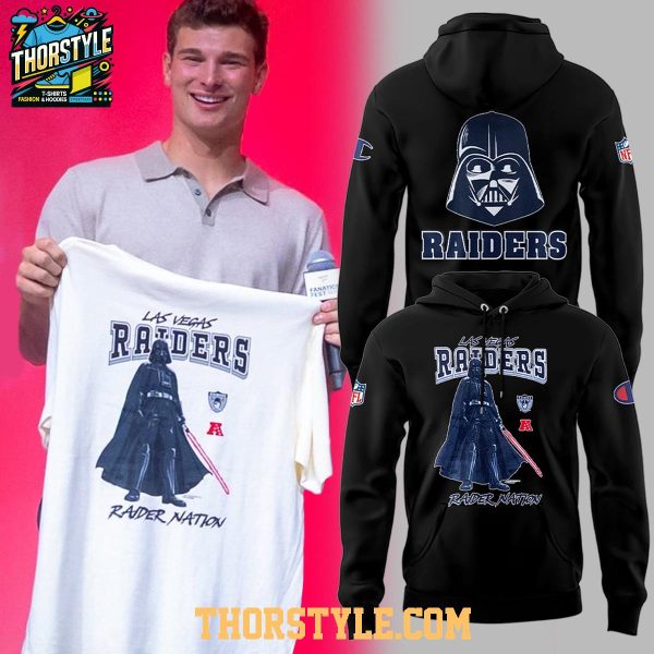 Las Vegas Raiders x Star Wars Darth Vader Raider Nation 2026 Hoodie Shirts