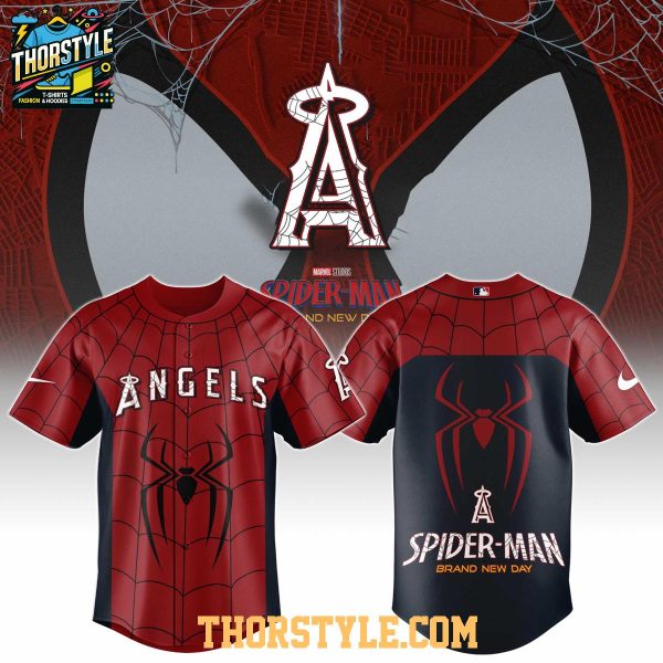 Los Angeles Angels x Spider-Man Brand New Day 2026 Theme Game Jersey