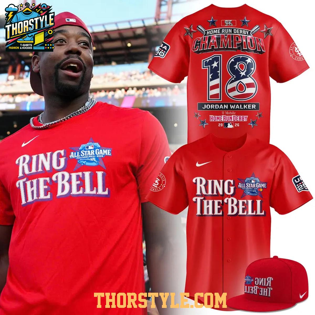 MLB All-Star Game Jordan Walker Home Run Derby Champion 2026 Baseball Jersey MLB All-Star Game Jordan Walker Home Run Derby Champion 2026 Baseball Jersey